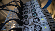 Alcatel Switches from back