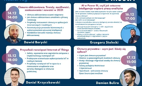 Plakat webinariów