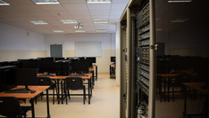 view of the laboratory room