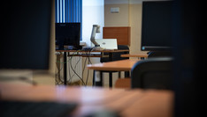 view of the laboratory room