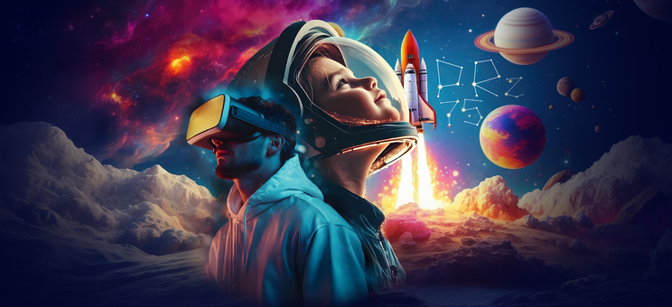 Plakat IX nocy nauki