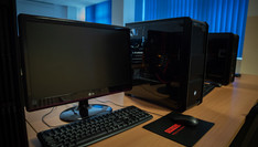  view of the laboratory PC