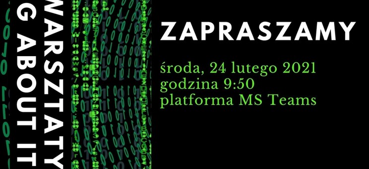 Plakat Warsztatów